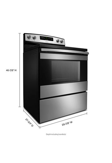 30-inch Amana® Electric Range with Bake Assist Temps