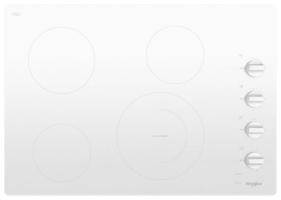 30-inch Electric Ceramic Glass Cooktop with Dual Radiant Element
