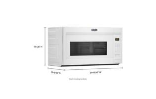 Over-the-Range Microwave with stainless steel cavity - 1.7 cu. ft.