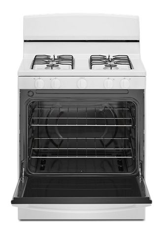 Amana® 30-inch Gas Range with Easy-Clean Glass Door
