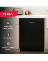 Amana® Dishwasher with Triple Filter Wash System