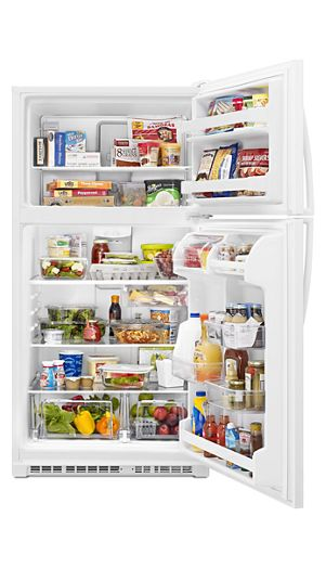 33-inch Wide Top Freezer Refrigerator - 20 cu. ft.