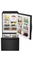 33-inches wide Bottom-Freezer Refrigerator with SpillGuard™ Glass Shelves - 22 cu. ft