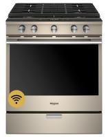 5.8 cu. ft. Smart Slide-in Gas Range with EZ-2-Lift™ Hinged Cast-Iron Grates