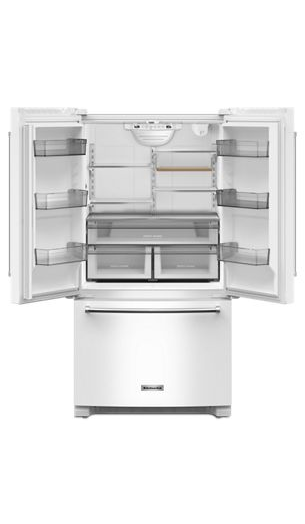 20 cu. ft. 36-Inch Width Counter-Depth French Door Refrigerator with Interior Dispense