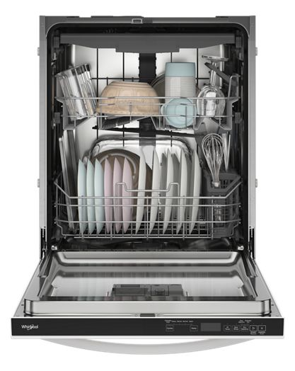 44 dBA ADA Compliant Dishwasher Flush with Cabinets with 3rd Rack