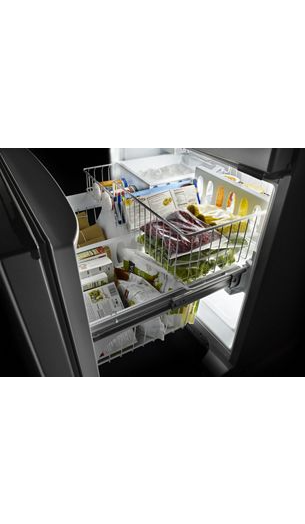 25 Cu. Ft. 36-Width Standard Depth French Door Refrigerator with Interior Dispense