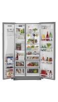 22.6 cu ft. Counter-Depth Side-by-Side Refrigerator with Exterior Ice and Water and PrintShield™ finish