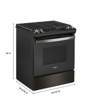 5.0 Cu. Ft. Whirlpool® Gas Range with Frozen Bake™ Technology
