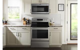 Over-the-Range Microwave with stainless steel cavity - 1.7 cu. ft.