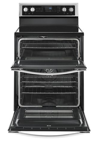 6.7 Cu. Ft. Electric Double Oven Range with True Convection