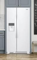 33-inch Wide Side-by-Side Refrigerator - 21 cu. ft