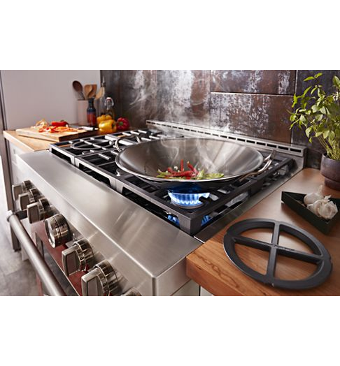 KitchenAid® 36'' Smart Commercial-Style Gas Range with 6 Burners