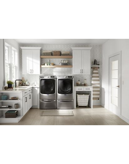 Front Load Electric Dryer with Extra Power and Quick Dry Cycle - 7.3 cu. ft.