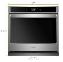 5.0 cu. ft. Smart Single Wall Oven with Touchscreen