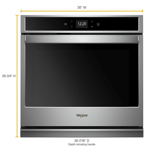 5.0 cu. ft. Smart Single Wall Oven with Touchscreen