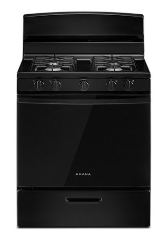 Amana® 30-inch Gas Range with Easy-Clean Glass Door