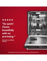 44dBA Dishwasher with FreeFlex™ Third Rack and LED Interior Lighting.
