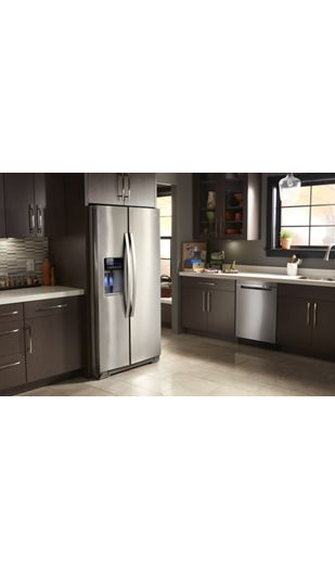 36-inch Wide Side-by-Side Refrigerator - 28 cu. ft.