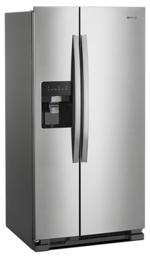33-inch Wide Side-by-Side Refrigerator - 21 cu. ft