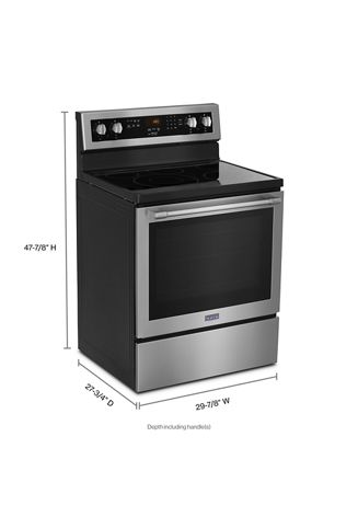 30-Inch Wide Electric Range With True Convection And Power Preheat - 6.4 Cu. Ft.