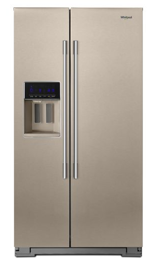 36-inch Wide Contemporary Handle Counter Depth Side-by-Side Refrigerator - 21 cu. ft.