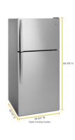 30-inch Wide Top Freezer Refrigerator - 18 cu. ft.