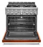 KitchenAid® 36'' Smart Commercial-Style Gas Range with 6 Burners