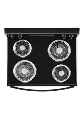 4.8 cu. ft. Electric Range with Keep Warm setting.