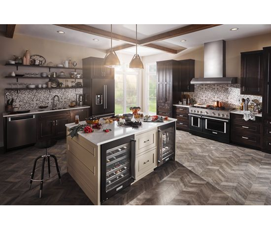 KitchenAid® 48'' Smart Commercial-Style Dual Fuel Range with Griddle