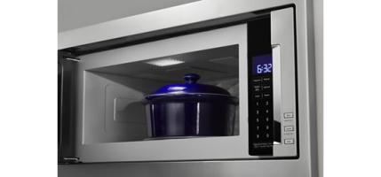 1000 Watt Built-In Low Profile Microwave with Slim Trim Kit