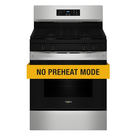 30-inch Self Clean Gas Range with No Preheat Mode