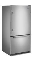 33-Inch Wide Bottom Mount Refrigerator - 22 Cu. Ft.