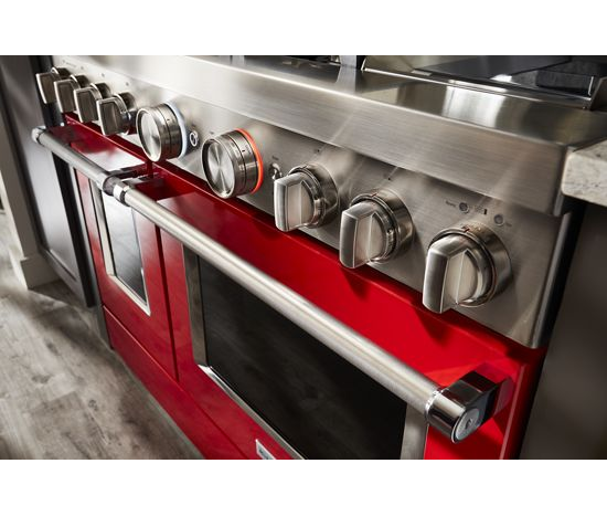  KitchenAid® 48'' Smart Commercial-Style Gas Range with Griddle