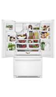 36- Inch Wide French Door Refrigerator with PowerCold® Feature - 25 Cu. Ft.