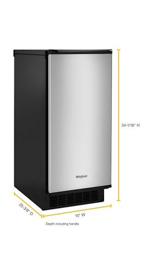 15-inch Icemaker with Clear Ice Technology