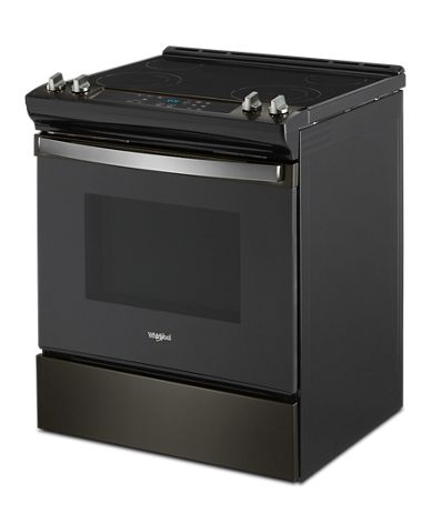 4.8 Cu. Ft. Whirlpool® Electric Range with Frozen Bake™ Technology.