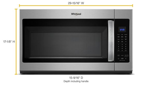 1.9 cu. ft. Capacity Steam Microwave with Sensor Cooking