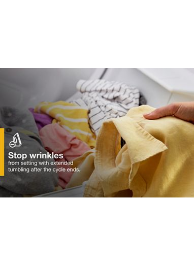 7.4 cu. ft. Top Load Electric Dryer with Intuitive Controls