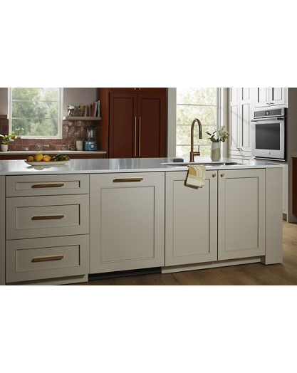 39 dBA Panel-Ready Flush-to-cabinet Dishwasher with FreeFlex™ Fit Third Level Rack