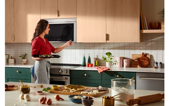 KitchenAid® Multifunction Over-the-Range Oven with Infrared Sensor Modes