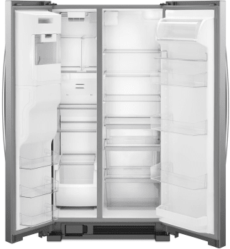 36-inch Wide Side-by-Side Refrigerator - 25 cu. ft