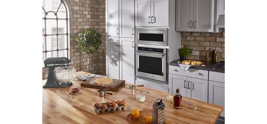1000 Watt Built-In Low Profile Microwave with Slim Trim Kit