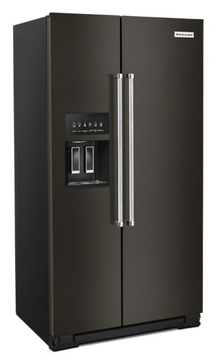 19.9 cu ft. Counter-Depth Side-by-Side Refrigerator with Exterior Ice and Water and PrintShield™ finish