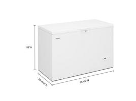 16 Cu. Ft. Convertible Chest Freezer with 3 Storage Levels