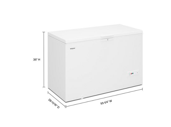 16 Cu. Ft. Convertible Chest Freezer with 3 Storage Levels