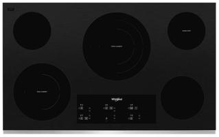 36-inch Electric Ceramic Glass Cooktop with Triple Radiant Element