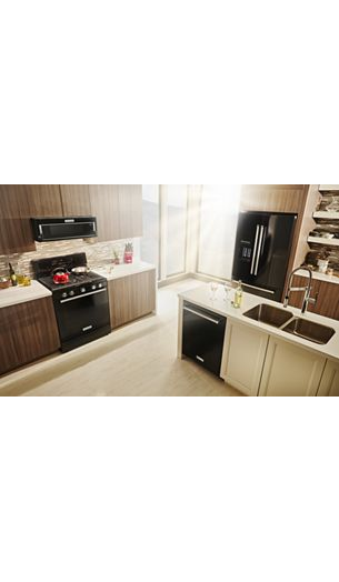 26.8 cu. ft. 36-Inch Width Standard Depth French Door Refrigerator with Exterior Ice and Water and PrintShield™ finish