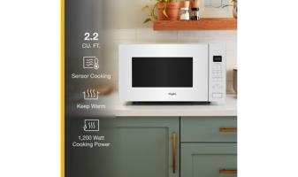 2.2 cu. ft. Sensor Cooking Microwave.