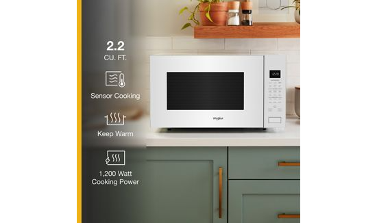 2.2 cu. ft. Sensor Cooking Microwave.